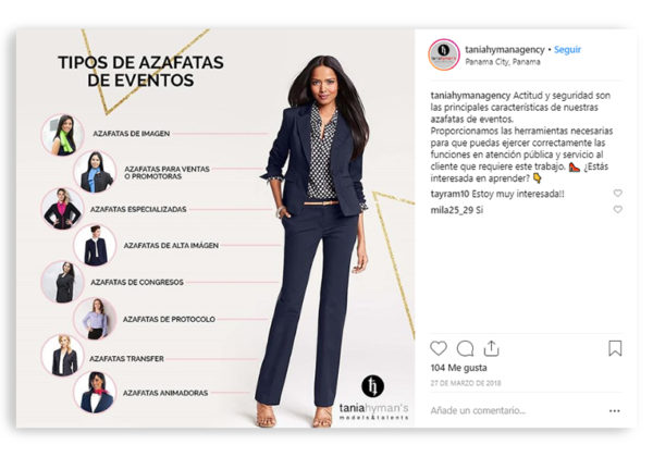 Gestión de Redes Sociales Tania Hymans