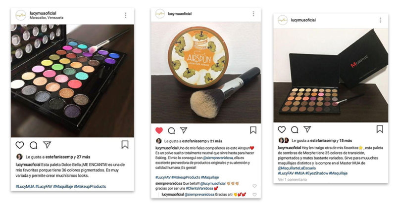 Gestión de Redes Sociales Lucy MUA