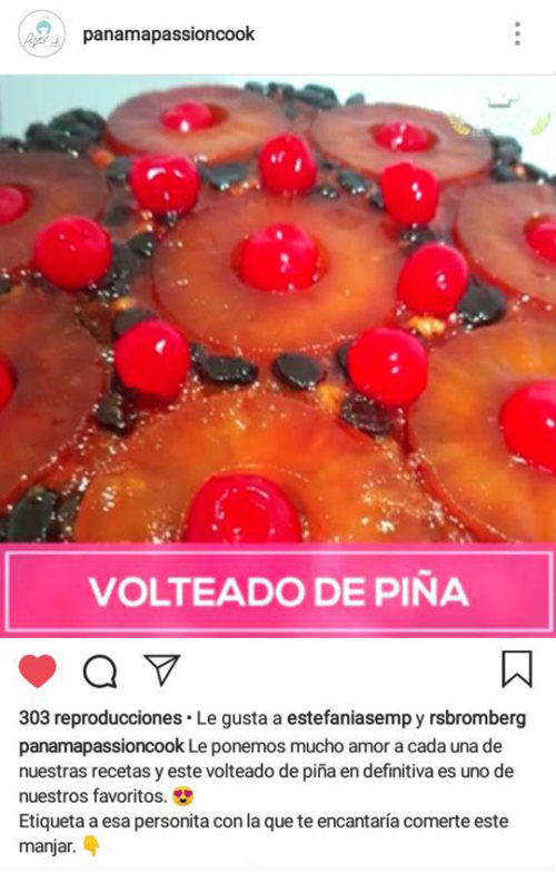 Gestión de Redes Sociales Panamá Passion Cook