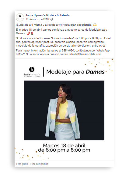 Gestión de Redes Sociales Tania Hymans