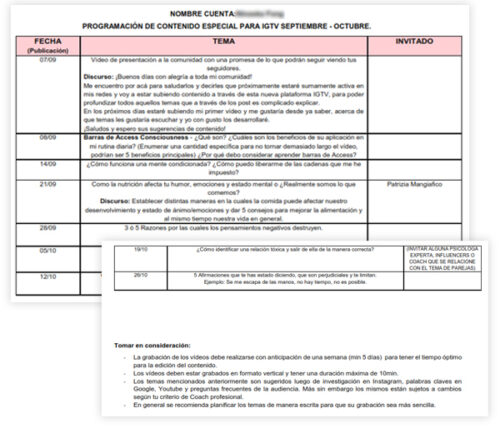 Estrategia IGTV Coach de Bienestar