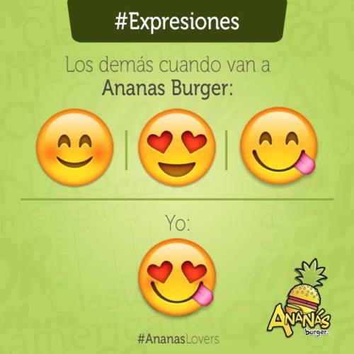 Gestión de Redes Sociales Ananás Burger