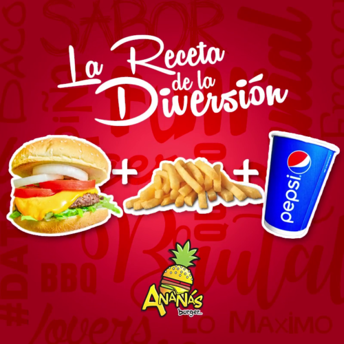 Gestión de Redes Sociales Ananás Burger