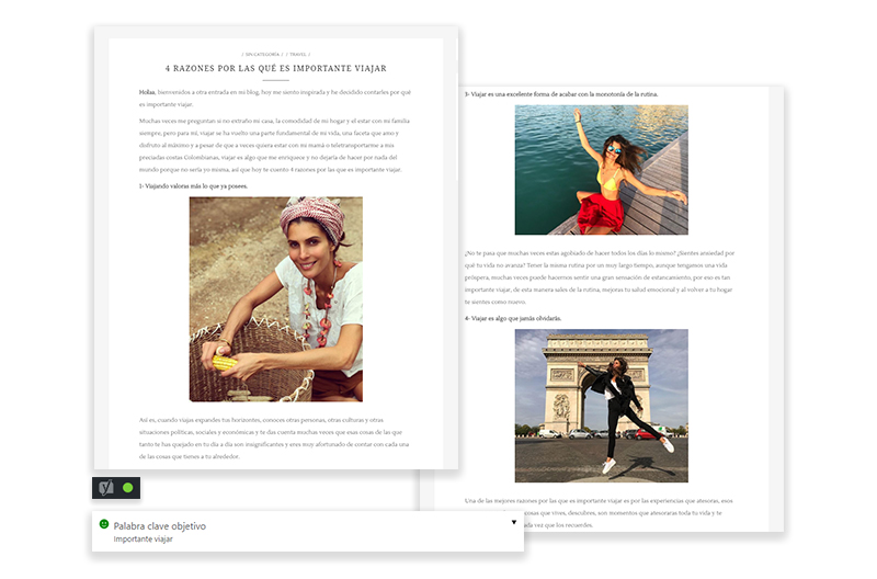 Redacción SEO Toya Montoya